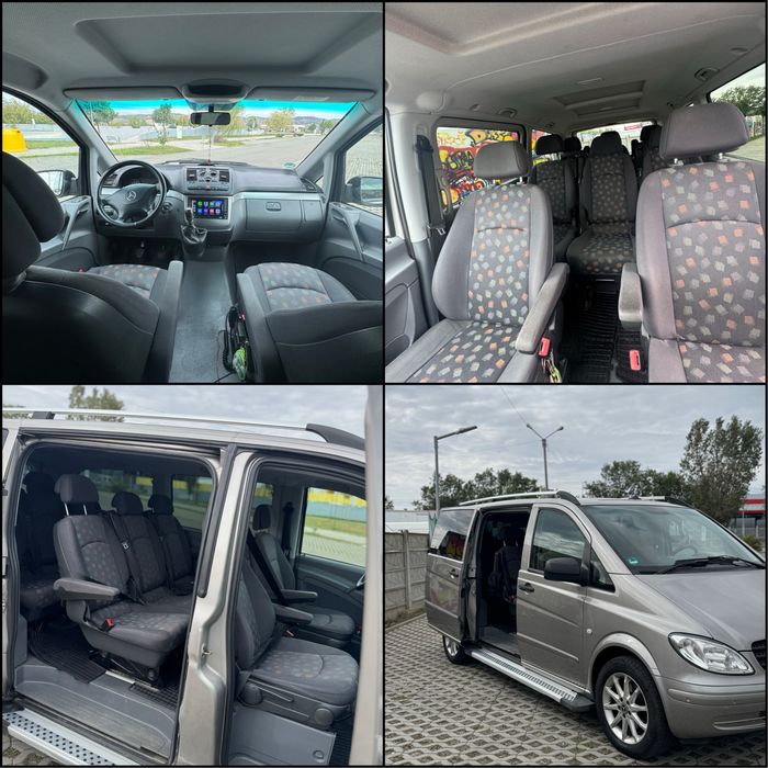 Mercedes-Benz Vito W639, 115 CDI, 2.2 diesel, 2010, 8 locuri, CarPlay