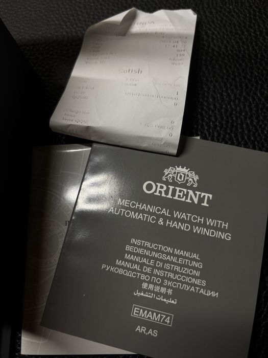 Orient механика с открытым балансом