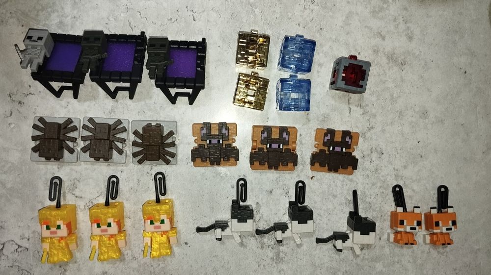 Фигурки киндер майнкрафт