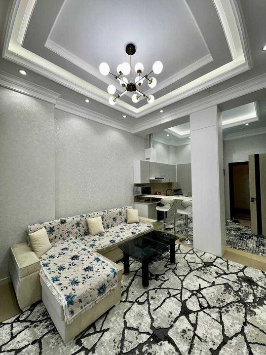 Аренда 2-комнатной квартиры с террасой в Tashkent City Gardens