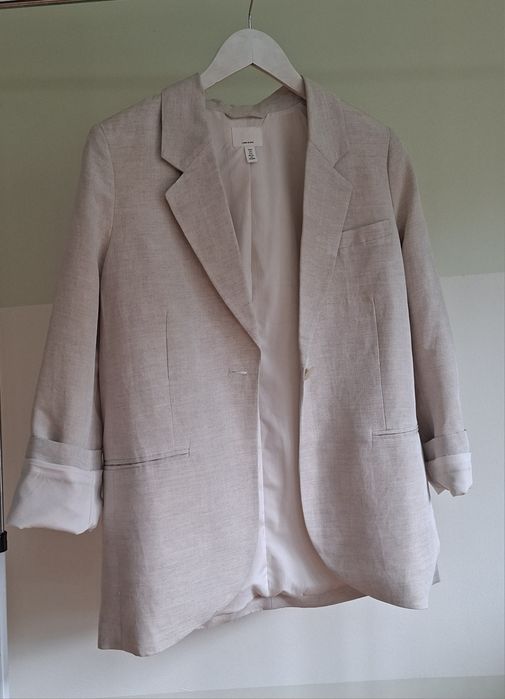 Льняной пиджак от H&M