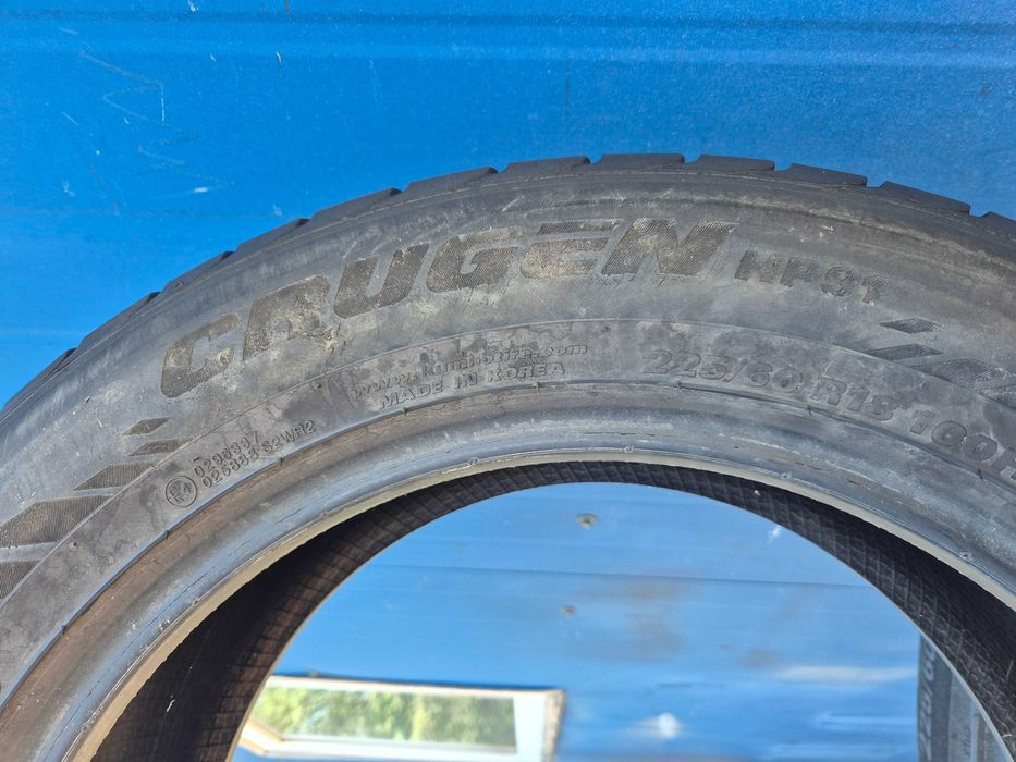 4 Anvelope de VARA - 225/60/18 100H - KUMHO CRUGEN - CA UNELE NOI - DOT 2017 !