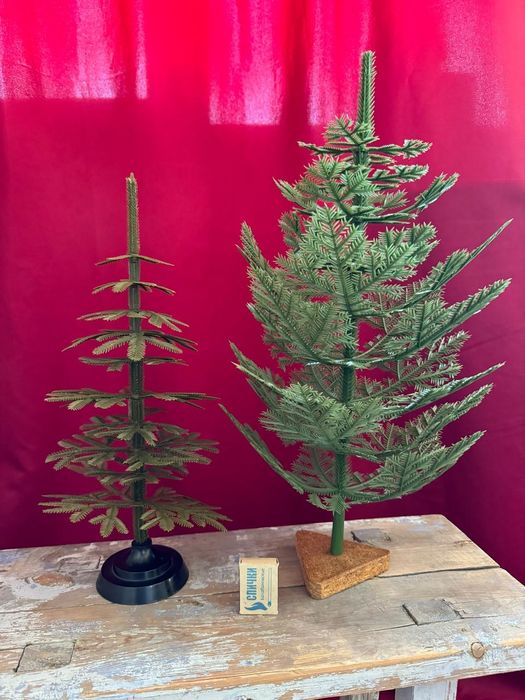 Елка, дед Мороз, Снегурочка. Из СССР.