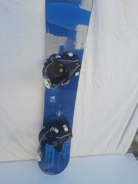 сноуборд K2 Luna 150см.  с автомати