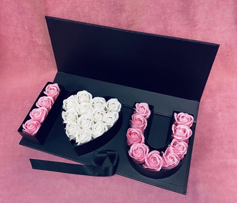 Aranjamente din trandafiri de sapun