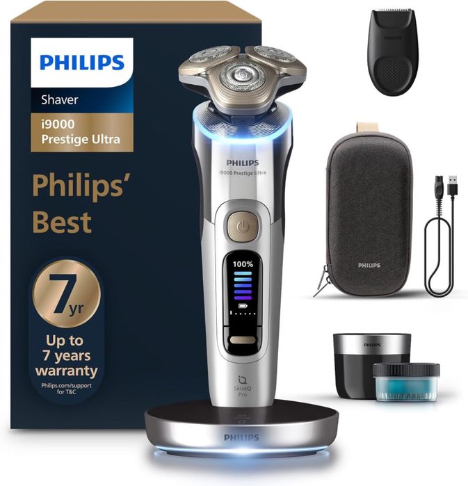 Электробритва Philips xp9404 i9000 серая для сухого и влажного бритья