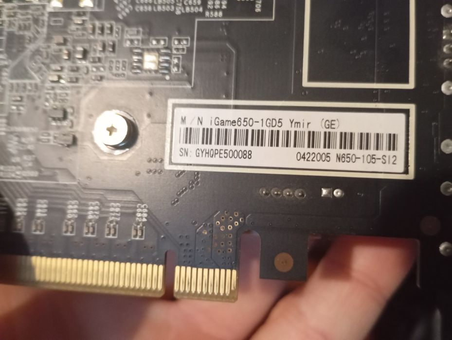 Placa video GTX 650 IGAME