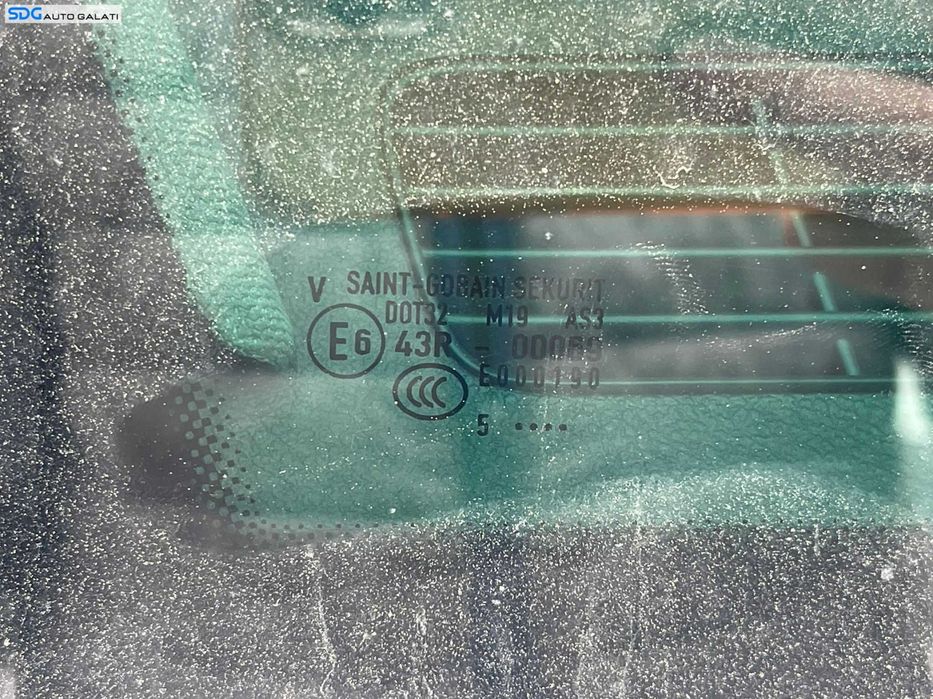 Geam Sticla Fix de pe Aripa Caroserie Stanga Spate Volkswagen Touareg 7L 2003 - 2010