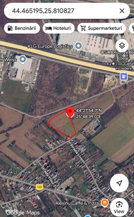 Teren intravilan | Bolintin Deal | langa autostrada | km 23 A1