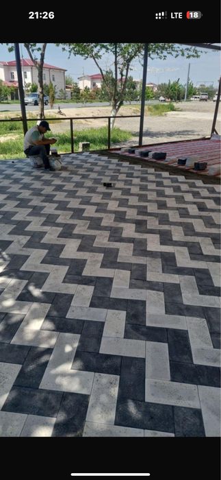 Брусчатка, тратуарная