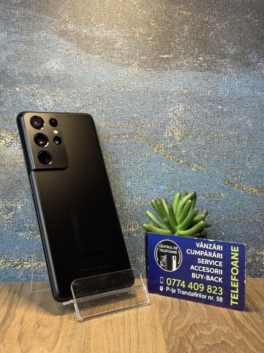 Samsung galaxy s21 ultra/256gb/2 Ani Garantie Centrul de Telefoane/rat