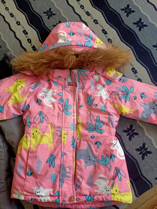 Зимний костюм на девочку