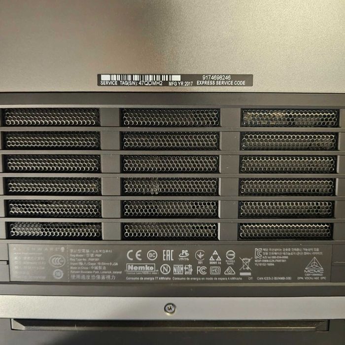 Alienware 15 R3 | GTX 1050 Ti | Gaming лаптоп