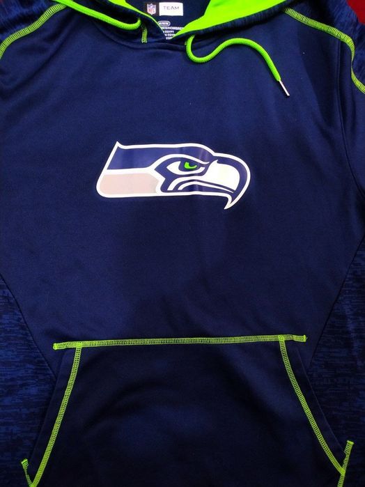 Из США мужская толстовка, с капюшоном Seattle Seahawks