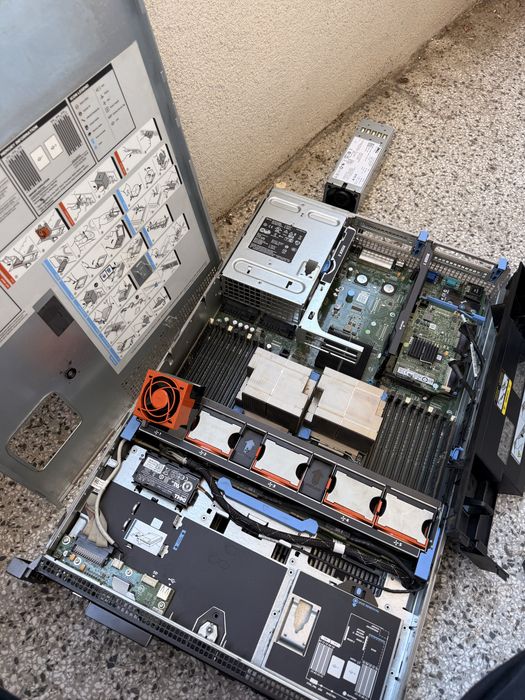 Dell r710 сървър