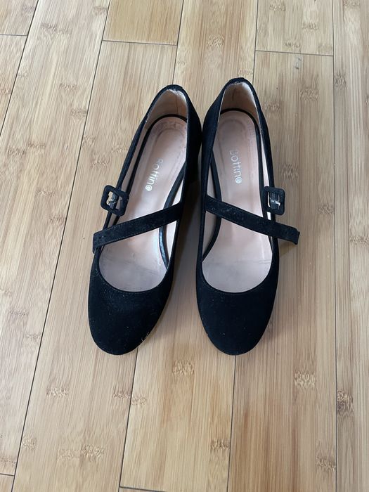 Pantofi din piele intoarsa BOTINO