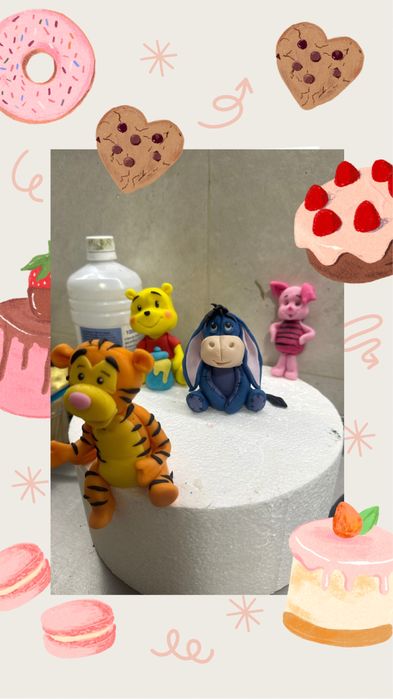 Фигурки от фондан или захарно тесто