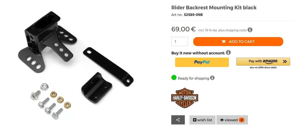 Spatar Harley Davidson