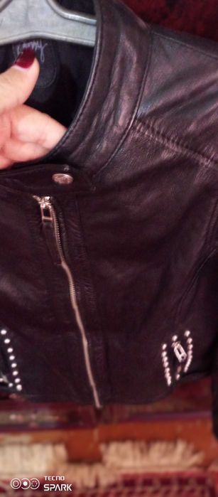 Куртка женская кожаная