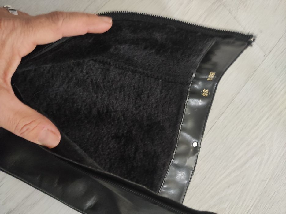 Cizme piele 36 lungi și îmblănite