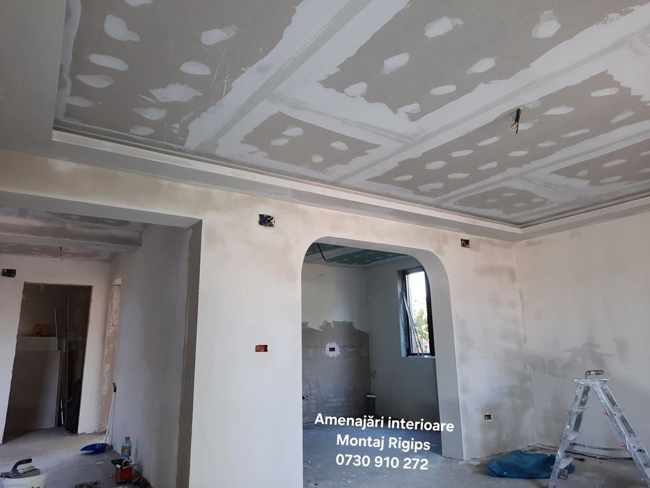 Placari Rigips, Glet Zugravit Parchet