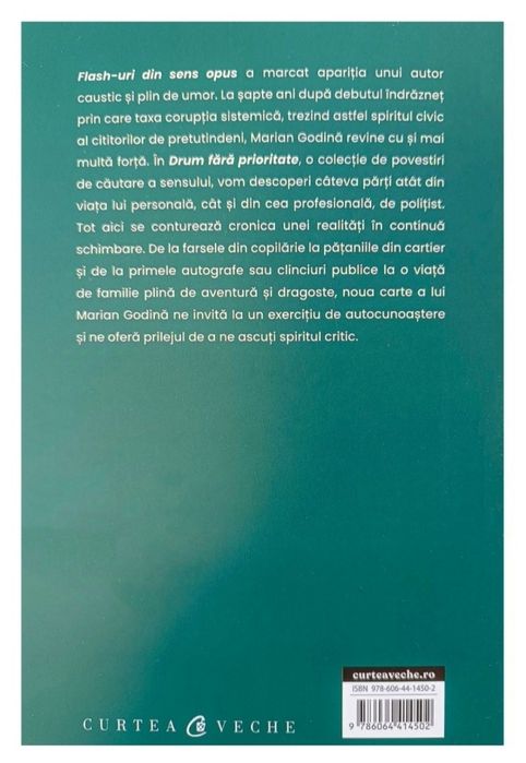 Donez carte super amuzantă Drum fără prioritate