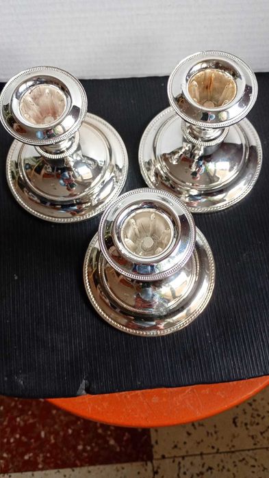 Свещник - посребрен