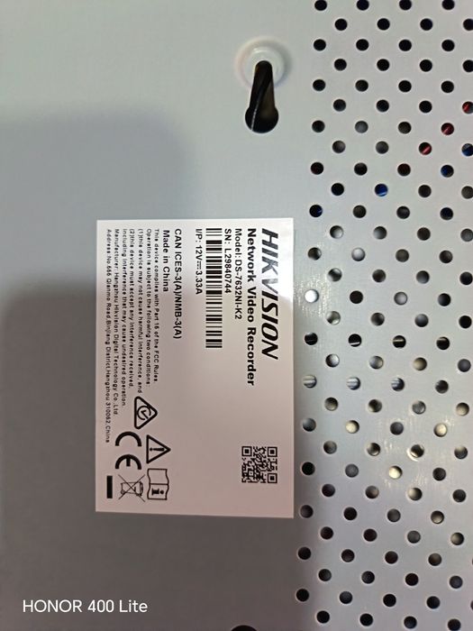 Hikvision NVR7632-K2 NVR sotiladi hardi yoq