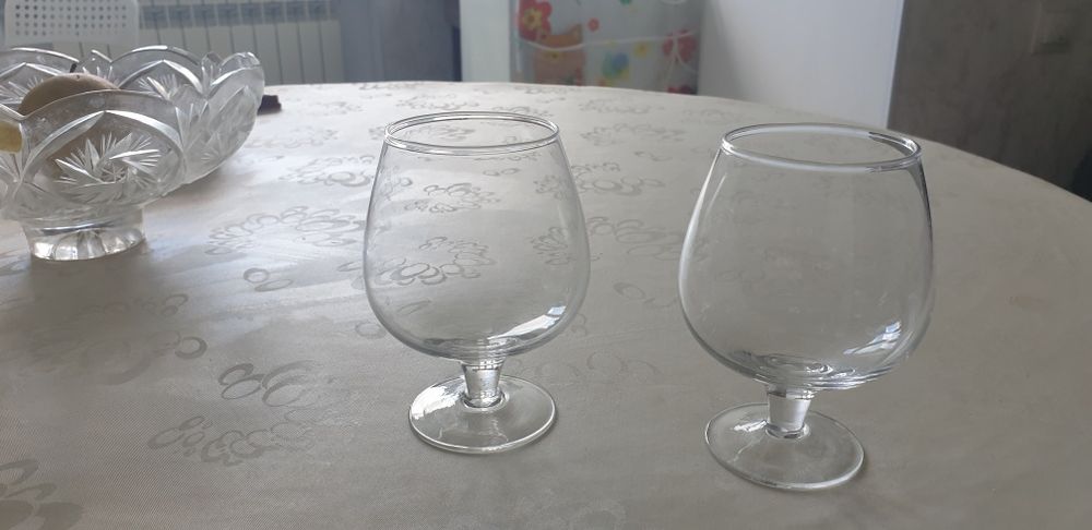 Фужеры стеклянные