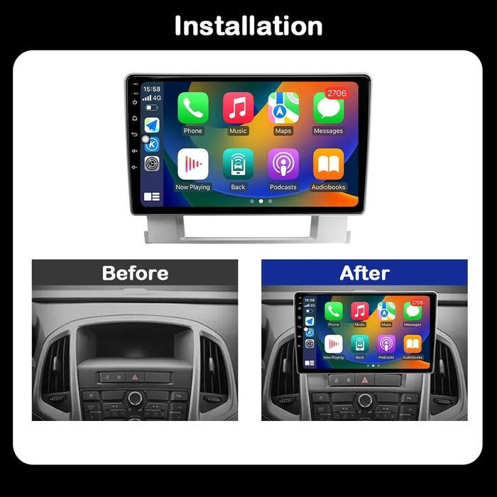 Navigatie Android Opel Astra J YouTube Wifi casetofon