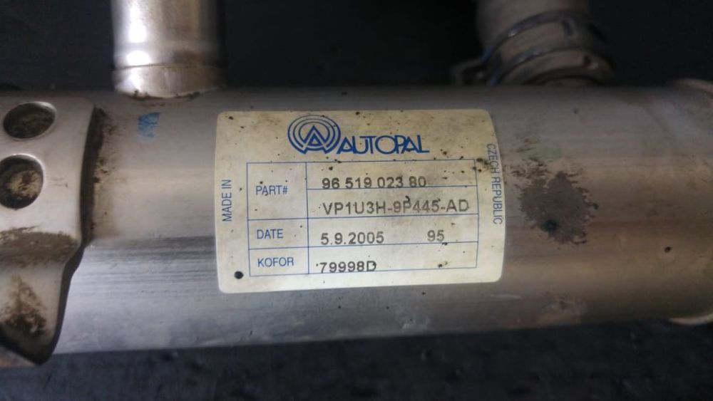 Racitor gaze cu egr citroen c3 1.4 tdci cod 9658203780 9651902380