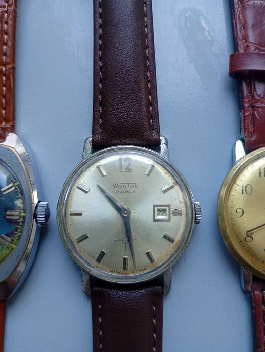 Часовници (мъжки) механични- Poljot, wastok, raketa, зим и др