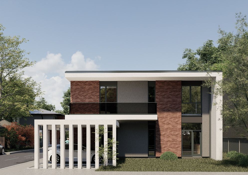 Case cuplate + Casa Individuala P+E NZEB Panouri Fotovoltaice + stații încărcare Auto Finisaje Premium !