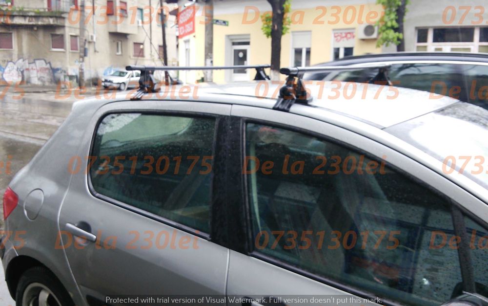 Bare transversale portbagaj otel PEUGEOT 107 108 * 206 207 308 * 1007