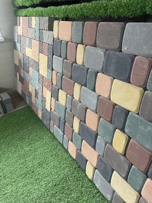 Брусчатка, бордюры, поребкики, арыки, сплитерные блоки,