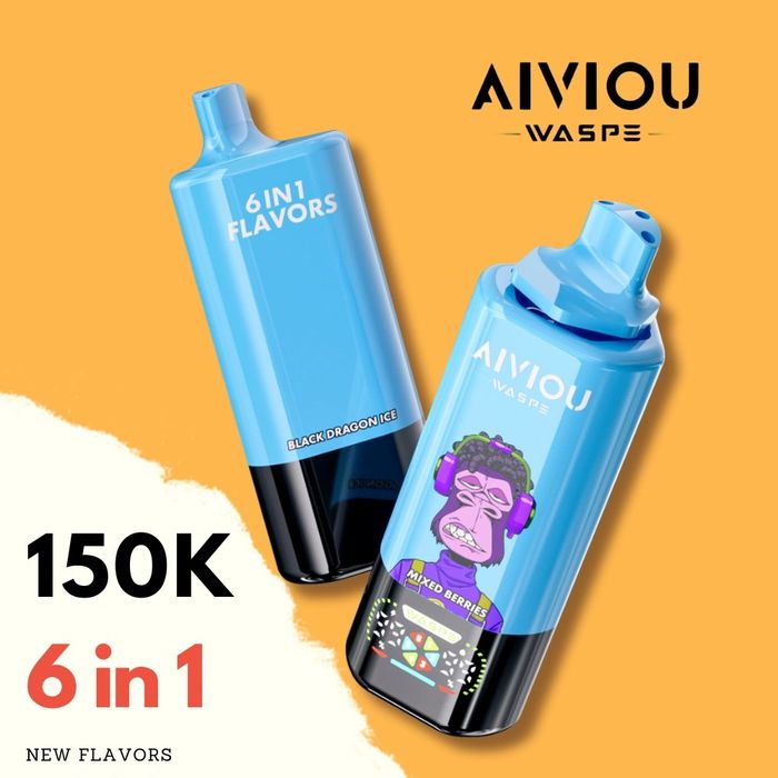 Vape aivion 150 000 puff 6 in 1