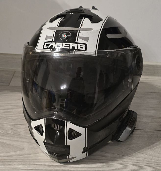 Casca flip-up Caberg Duke Legend size L (+bluetooth Cardo G9x separat)