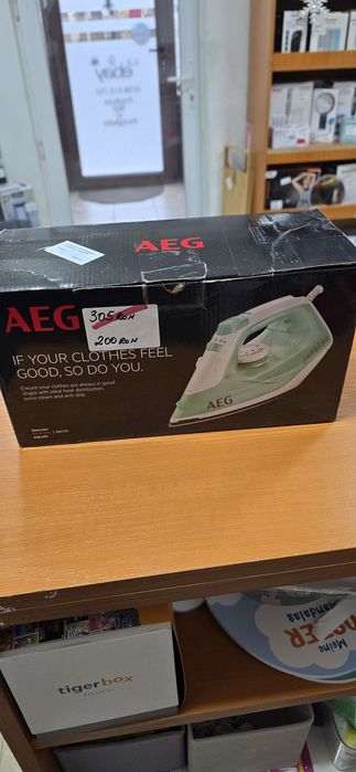 Fier de călcat cu abur AEG