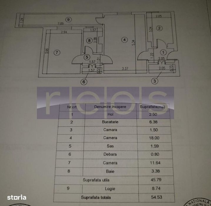 Vanzare 2 Camere | Etaj 1 | Zona Tineretului