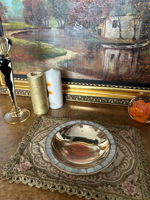 DN988 Bol de alama/bronz 417g 17d si 4h