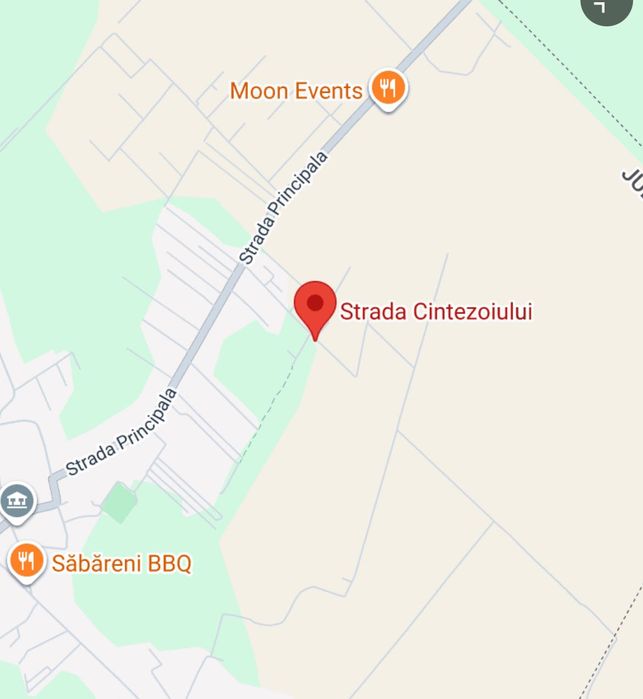 Teren de casă în Săbăreni – stradă asfaltată, utilități și vecini!