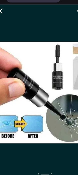 Комплект за поправка на спукано стъкло и фар