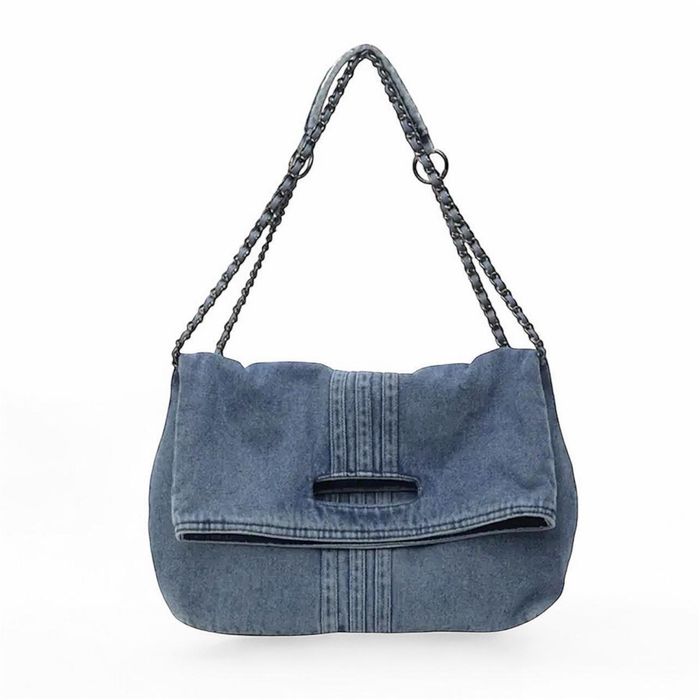 Дънкова чанта, дънкова раница и мини чанта с луксозен и красив дизайн