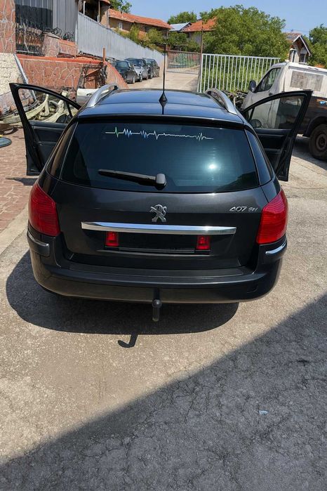 Peugeot 407 2.0 HDI 136 к.с. НА ЧАСТИ – Двигател, Ск. кутия, 17 Джанти