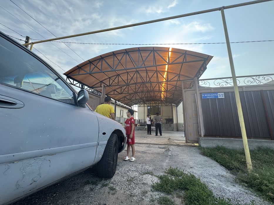 Навес ,ворота, забор