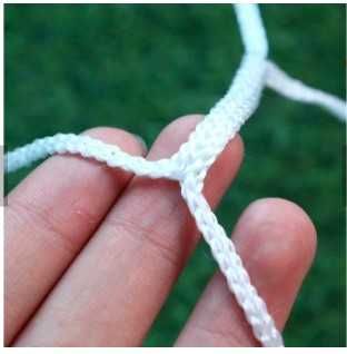 Set 2 Plase Fotbal 3x2 m din Poliester, Alb, pentru Porți Fotbal