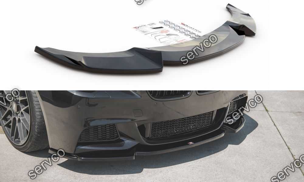 Prelungire bara fata BMW Seria 5 F10 F11 M-Pack 2011-2017 v5 - Maxton