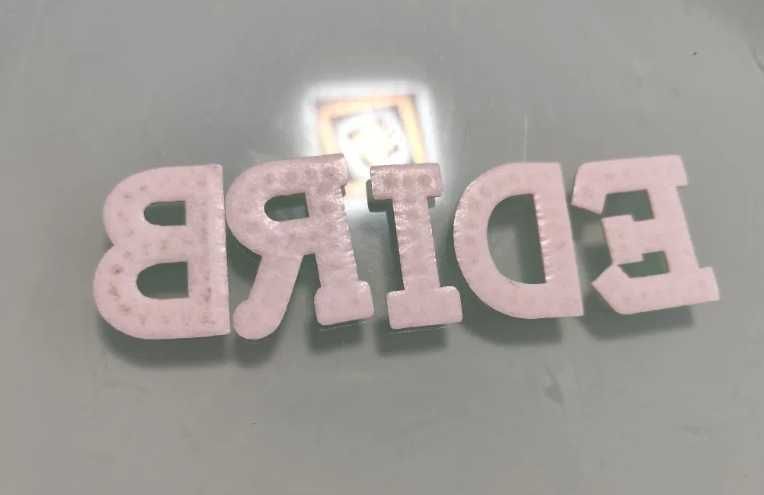 Перлени  булчински Букви BRIDE сватба, моминско парти за дреха надпис