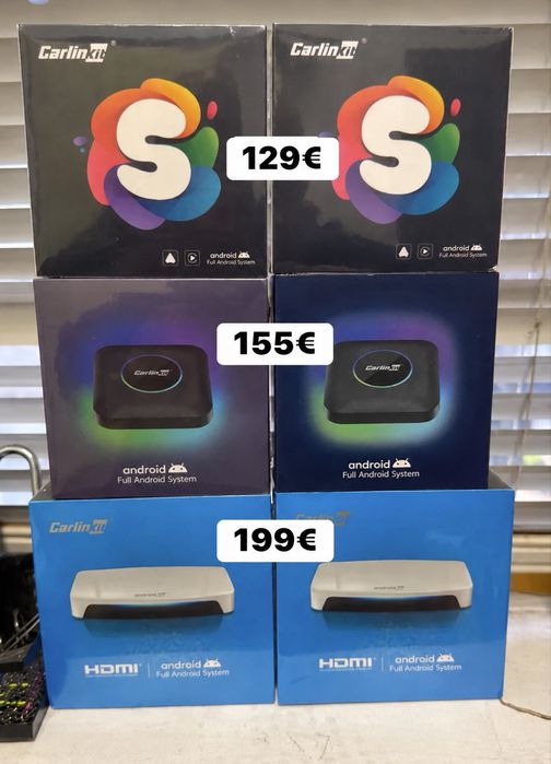 Carlinkit CarPlay Ai Box LED s Android 13 8+128GB pro APPLECARPLAY