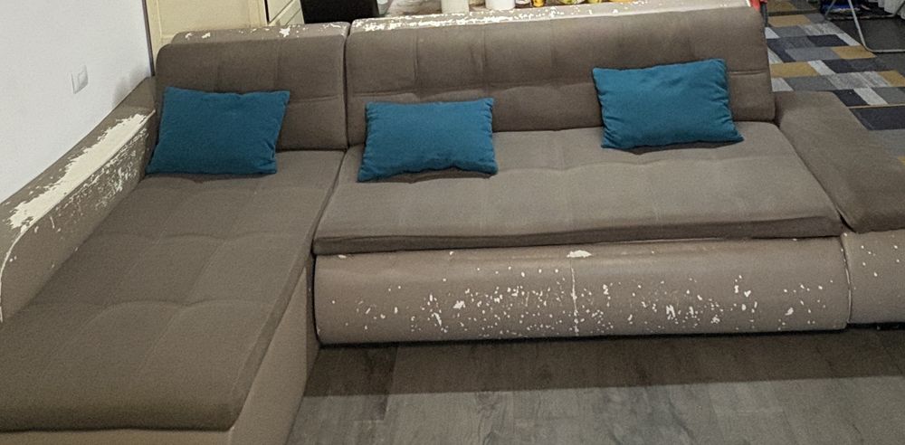 Canapea colțar extensibilă – 600 lei